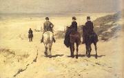 Riders on the Beach at Scheveningen (nn02)